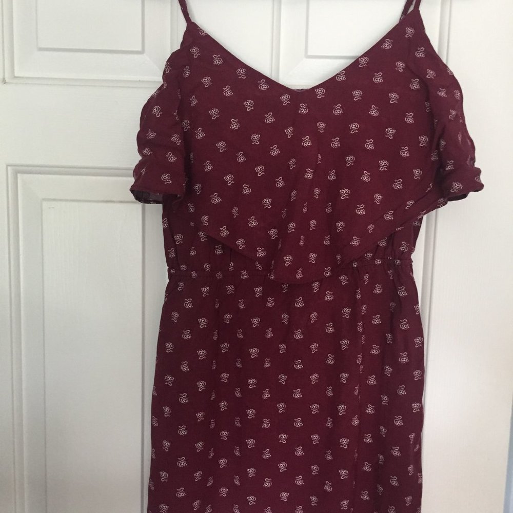 Old Navy Burgundy Dress